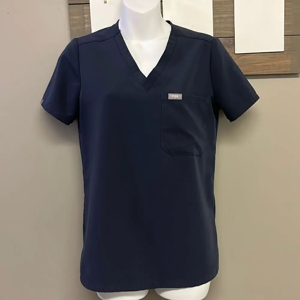 FIGS Technical Collection Short Sleeve PO2314 Scrub Shirt Pocket-XS